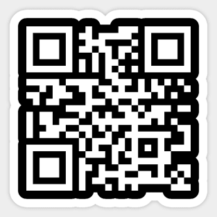 QR desing Sticker